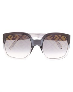 Солнцезащитные очки с логотипом на линзах Fendi eyewear