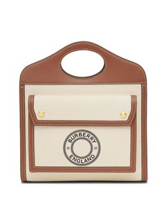 Мини сумка с логотипом Burberry
