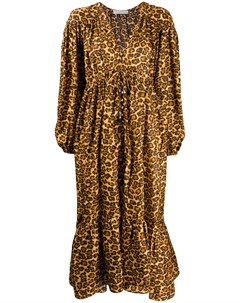 Платье макси Amelie с леопардовым принтом Zimmermann