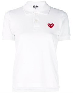 Рубашка поло с логотипом heart Comme des garçons play