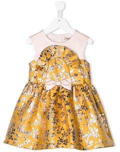 Короткое платье с цветочным жаккардовым узором Hucklebones london