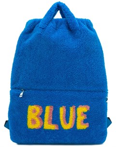 Рюкзак со слоганом Blue Fendi