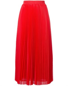 Длинная плиссированная юбка Red valentino
