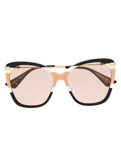 Солнцезащитные очки в массивной оправе бабочка Gucci eyewear