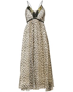 Платье с леопардовым принтом Forte forte