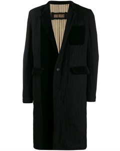 Классическое однобортное пальто Uma wang