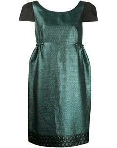 Платье мини с контрастными рукавами Moschino pre-owned