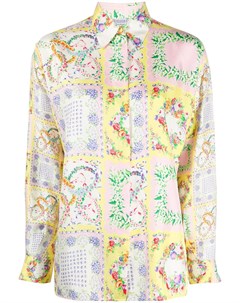 Рубашка 1980 х годов с цветочным принтом Versus pre-owned