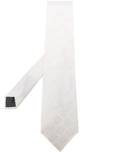 Жаккардовый галстук с цветочным узором 1990 х годов Gianfranco ferré pre-owned