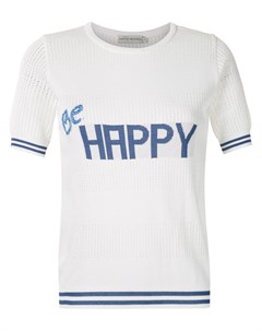 Трикотажная футболка Be Happy Martha medeiros