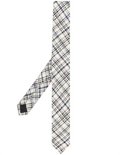 Клетчатый галстук 1990 х годов Gianfranco ferré pre-owned