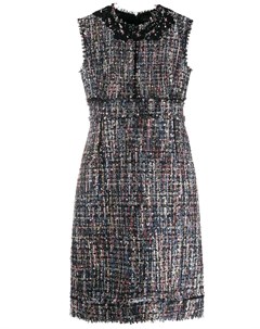 Приталенное платье мини без рукавов Giambattista valli
