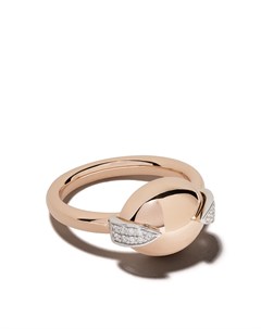 Золотое кольцо Earth с бриллиантом Botier