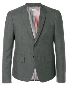 Пиджак с контрастной полосой на спине Thom browne