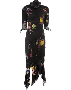 Платье с цветочным принтом Preen by thornton bregazzi