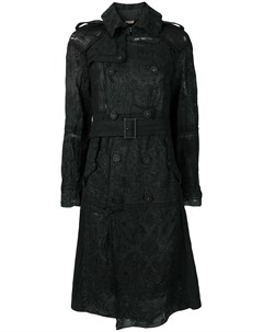 Двубортное пальто с вышивкой Comme des garçons pre-owned