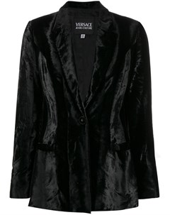 Пиджак 1990 х годов с заостренным воротником Versace pre-owned