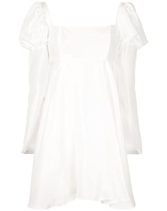 Расклешенное платье с объемными плечами Macgraw