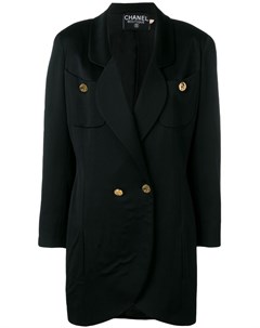 Длинное пальто 1980 х годов Chanel pre-owned