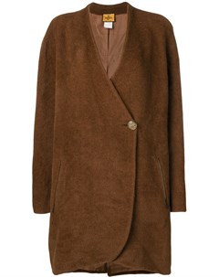 Пальто на пуговице Fendi pre-owned