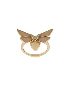 Кольцо Winged Bug из желтого золота с опалом и бриллиантами Stephen webster