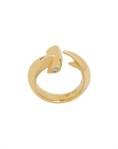 Кольцо Hammerhead из желтого золота с бриллиантами Stephen webster