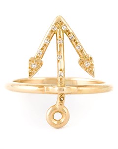 Кольцо из желтого золота с бриллиантами Natasha zinko