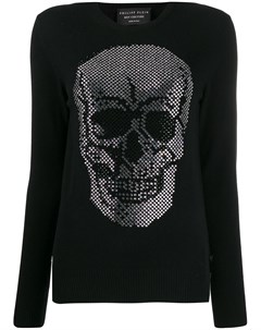 Пуловер с декором Skull Philipp plein