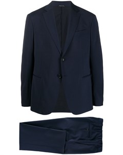 Однобортный пиджак с заостренными лацканами Giorgio armani