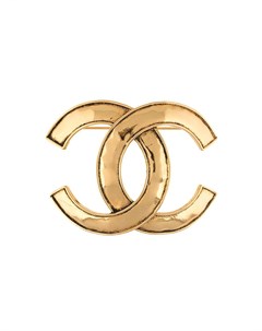 Брошь 1994 го года с логотипом CC Chanel pre-owned