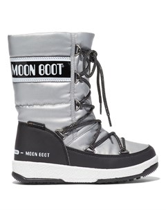 САПОГИ PROTECHT QUILTED JUNIOR SILVER NYLON Moon boot kids