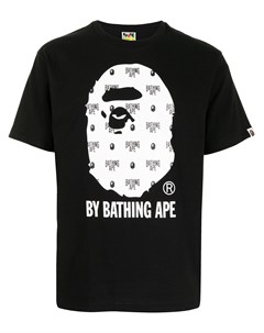Футболка с круглым вырезом и логотипом A bathing ape®