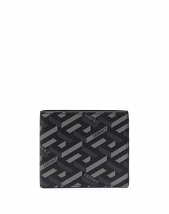 Бумажник с геометричным принтом Greca Versace