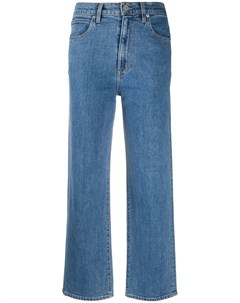 Укороченные джинсы с завышенной талией Slvrlake