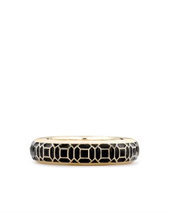 Эмалированное кольцо Revival из желтого золота Pragnell