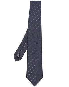 Шелковый галстук в горох Giorgio armani