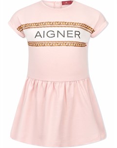 Платье с логотипом Aigner kids