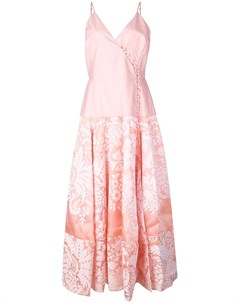 Платье миди из ткани дамаск с запахом Rosie assoulin