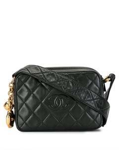 Стеганая сумка через плечо с логотипом СС 1992 го года Chanel pre-owned