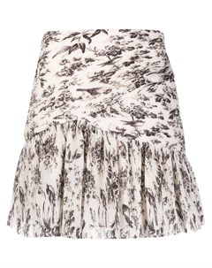 Плиссированная юбка с цветочным принтом Zimmermann