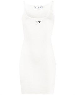 Платье в рубчик Off-white