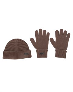 Комплект из шапки бини и перчаток Dsquared2