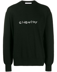 Джемпер с вышитым логотипом Givenchy