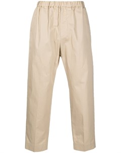 Укороченные брюки прямого кроя Jil sander