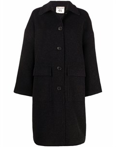 Однобортное пальто на пуговицах Semicouture