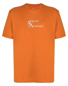 Футболка с логотипом Armani exchange