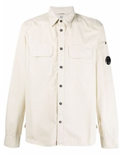 Рубашка с длинными рукавами и нагрудным карманом C.p. company