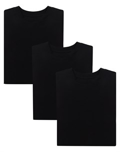 Комплект из трех футболок с нашивкой логотипом Jil sander