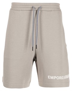Спортивные шорты с логотипом Emporio armani