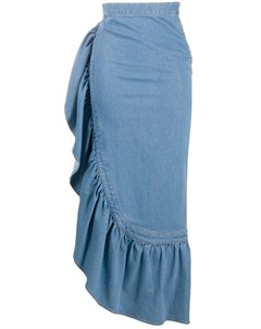 Длинная юбка с оборками Just cavalli